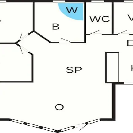 Three-bedroom In Rødby 14